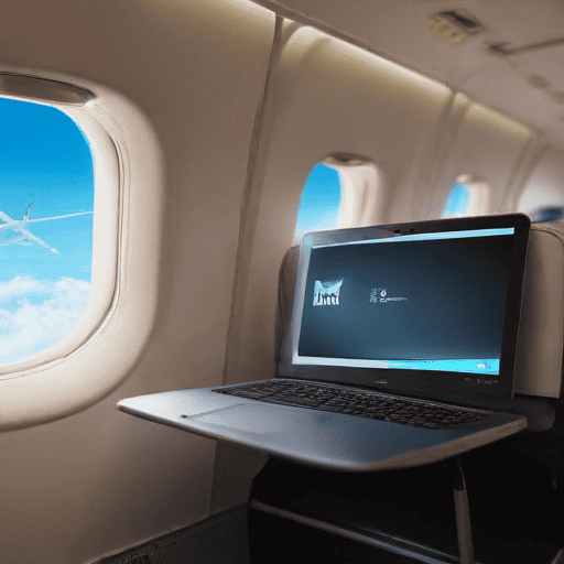 Illustration of WiFi Upgrade Onboard Flights