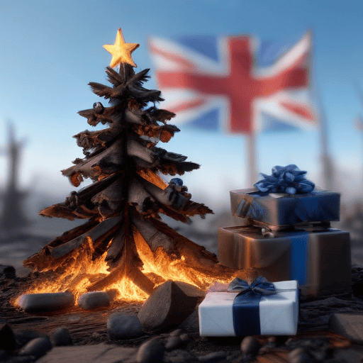 Illustration of Widow Loses Home, Belongings in Fire