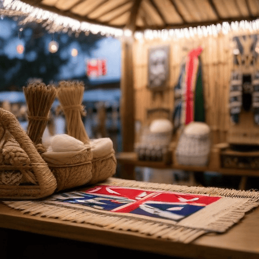 Illustration of Women Entrepreneurs Shine at Suva Christmas Market