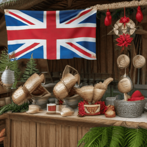 Illustration of Women Entrepreneurs Shine at Suva Christmas Market