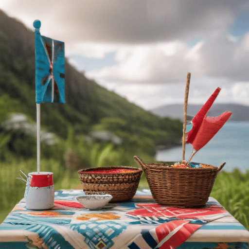 Illustration of Women of Moala showcase talent at first mini-craft show