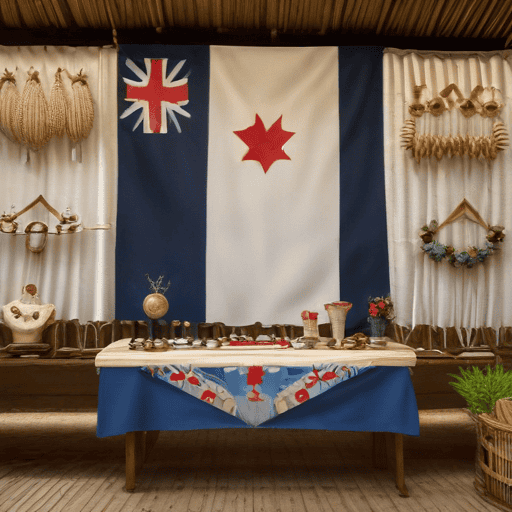 Illustration of Women of Moala showcase talent at first mini-craft show