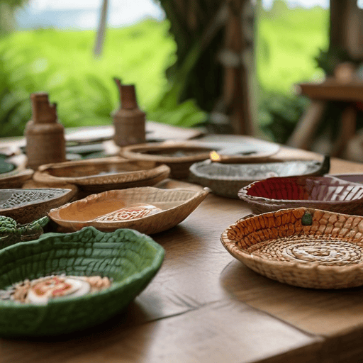 Illustration of Women of Moala showcase talent at first mini-craft show