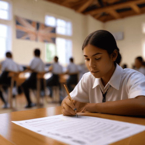 Illustration of Year 8 examination results to be released tomorrow, 69 percent pass rate