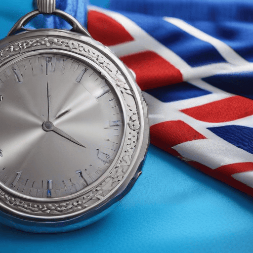 Illustration of Young sets new national record