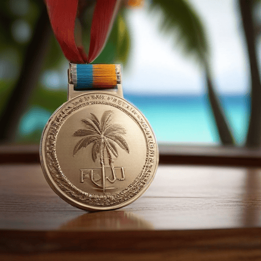 Illustration of Youth leader receives Vanuatu Independence Medal