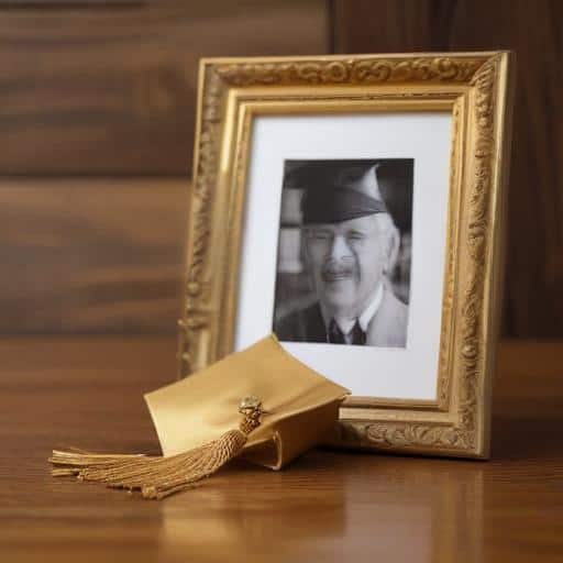 A Heartfelt Tribute: Graduating with Gold in Honor of a Father's Legacy