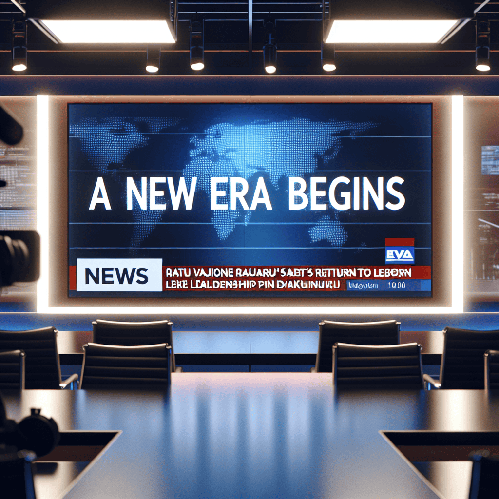 A New Era Begins: Ratu Vajione Raurau's Return to Leadership in Dakuinuku