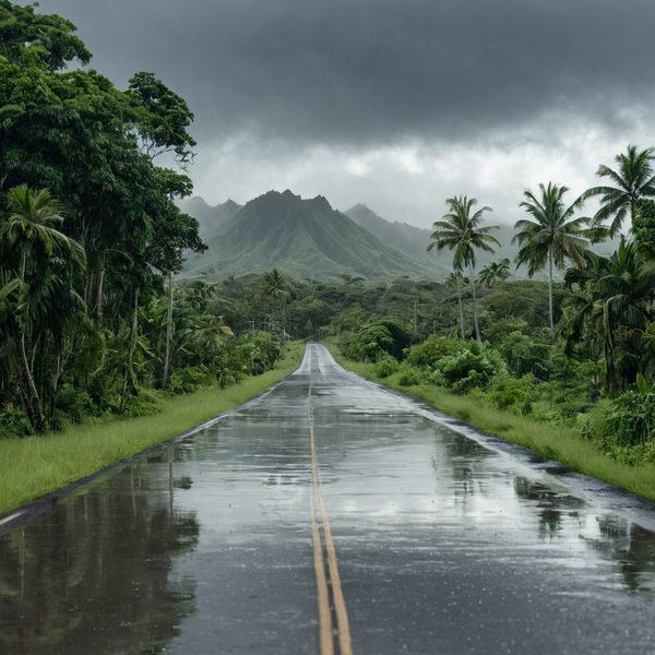 Illustrative image related to April 20, 2026: Fiji Braces for Heavy Showers, Thunderstorms and Localized Flood Risk as Active Troughs Spread Rain Across the Islands.