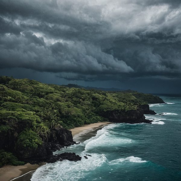 Illustrative image related to April 20, 2026: Fiji Braces for Widespread Rain as Two Active Troughs Bring Heavy Showers, Thunderstorms and Flood Risks.