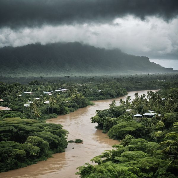 April 23, 2026: Fiji Faces Heavy Rain Alert as Trough Triggers Widespread Showers and Flash-Flood Risk Across Islands