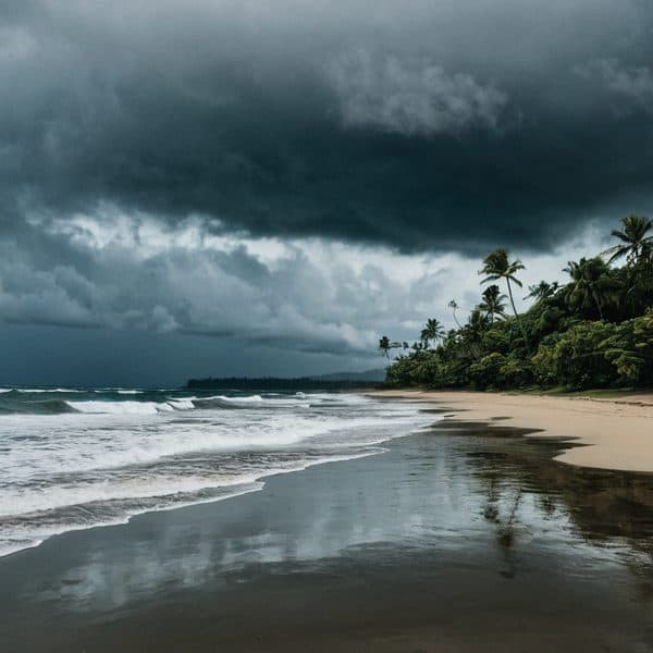 April 26, 2026 Fiji Forecast: Widespread Showers and Isolated Thunderstorms with Localized Flood Risk as Trough Lingers West