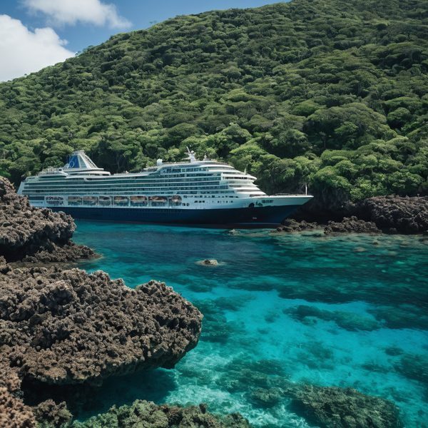 Illustrative image related to Blue Lagoon Cruises Confirms Fiji Princess Retirement; 1–3 Month Salvage Window After Cyclone Vaianu Grounding.