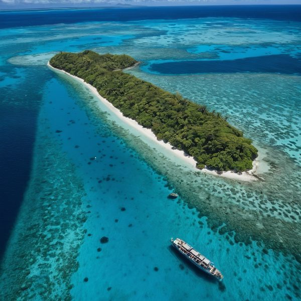 Illustrative image related to Blue Lagoon Cruises retires Fiji Princess after grounding ends 22-year run near Monuriki Island.