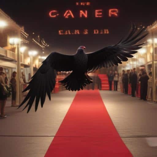 Cannes Unleashed: A Condor Takes Flight on the Red Carpet!