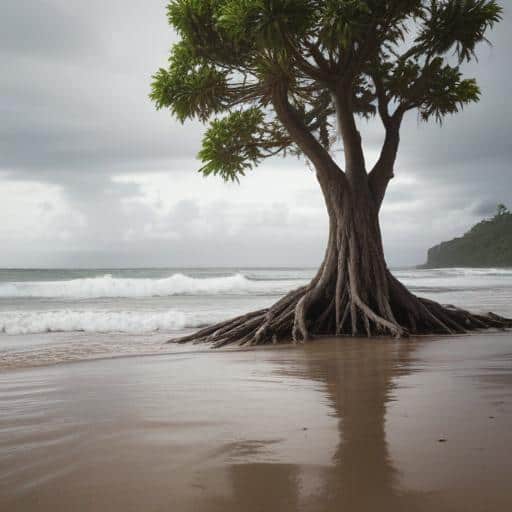 "Climate Grief: A Leader's Plea for Action Amid Rising Seas"