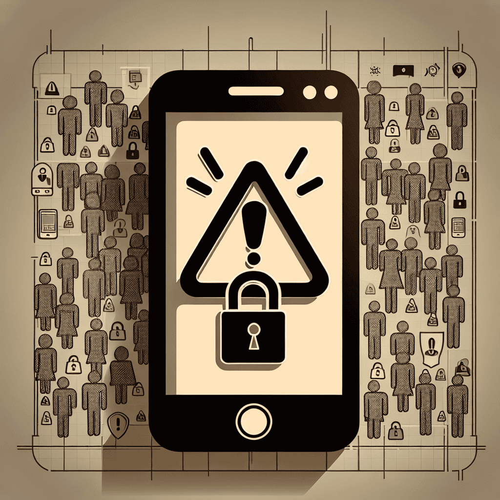 Illustration of COMPOL urges vigilance amid rising scams