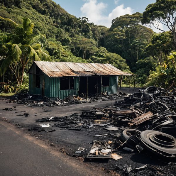 Illustrative image related to Dawn fire destroys Nadi market vendor’s home in Koromakawa; uninsured family left homeless.