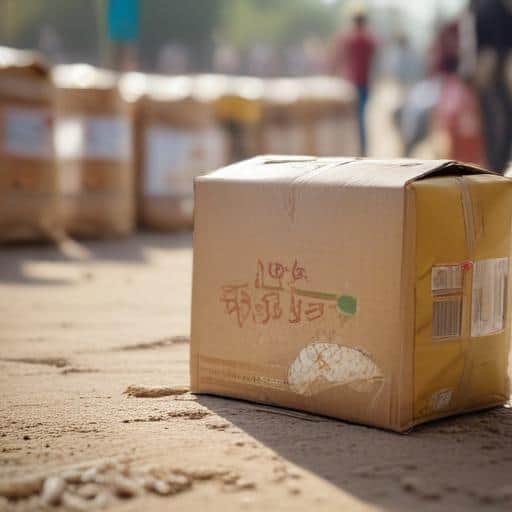 Desperate Times: Thousands Rush for Food Aid in Gaza's Humanitarian Crisis