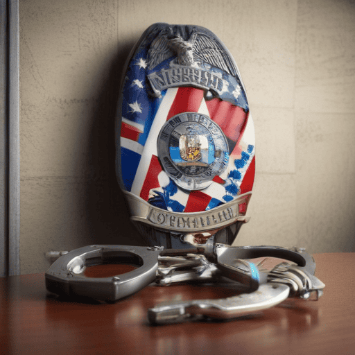 Illustration of Drugs accused police officer given bail