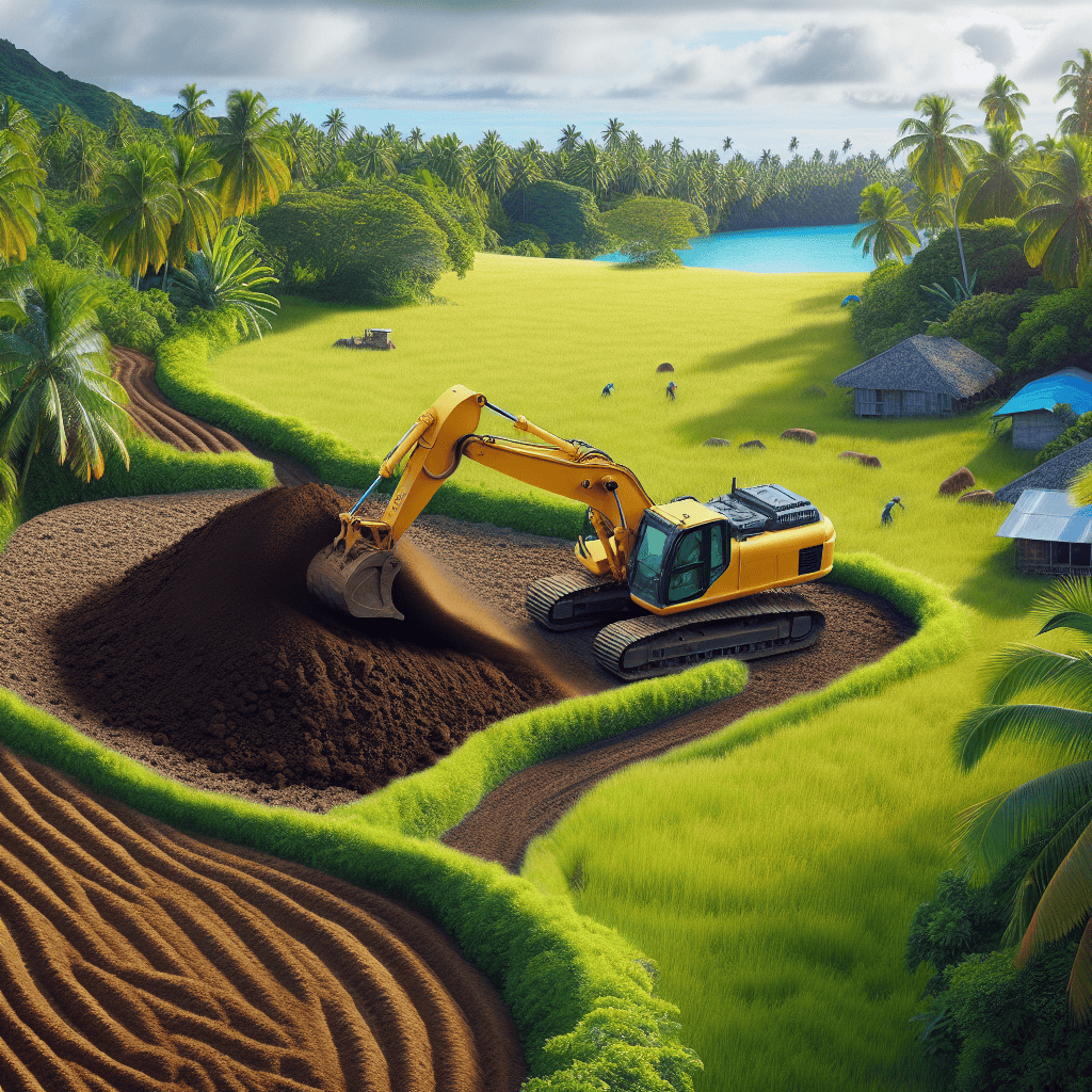 Excavator Donation Boosts Fiji's Agricultural Future!
