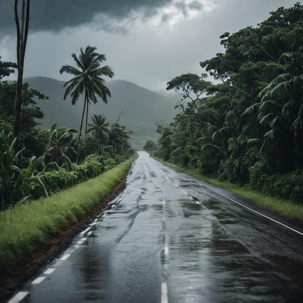 Illustrative image related to Fiji on High Alert for Heavy Rain as Showers and Thunderstorms Threaten Flash Floods – April 21, 2026.