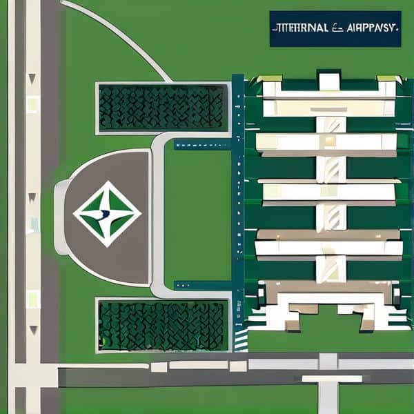 A top-down view of FijiGlobalNews office building layout.