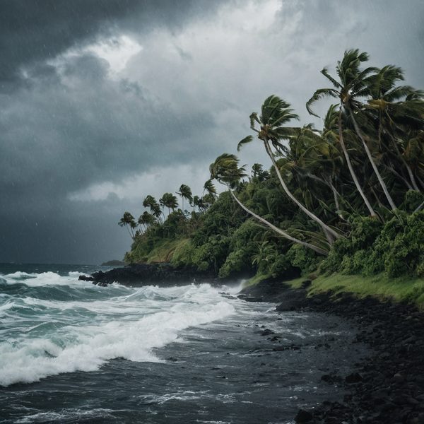 Illustrative image related to Fiji Braces for Heavy Rain, Thunderstorms and Flash Flood Risk as Two Troughs Move In on Sunday, 19 April 2026.