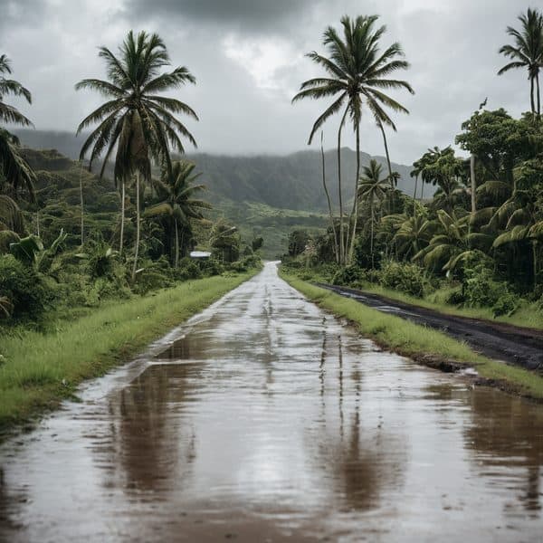 Fiji Faces Heavy Showers and Thunderstorms with Flood Risk as Trough Lingers West on 26 April 2026