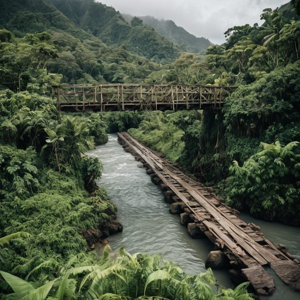 Illustrative image related to Fiji Fast-Tracks Replacements for Ageing River Crossings After Tropical Cyclone Vaianu.