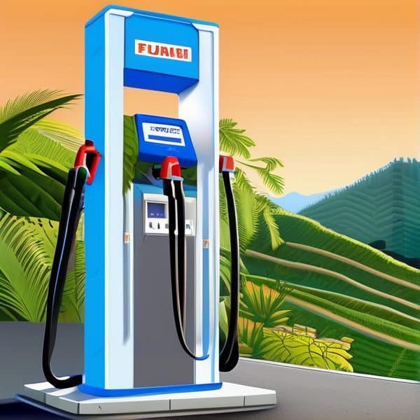 EV charging station in Fiji for electric vehicles.