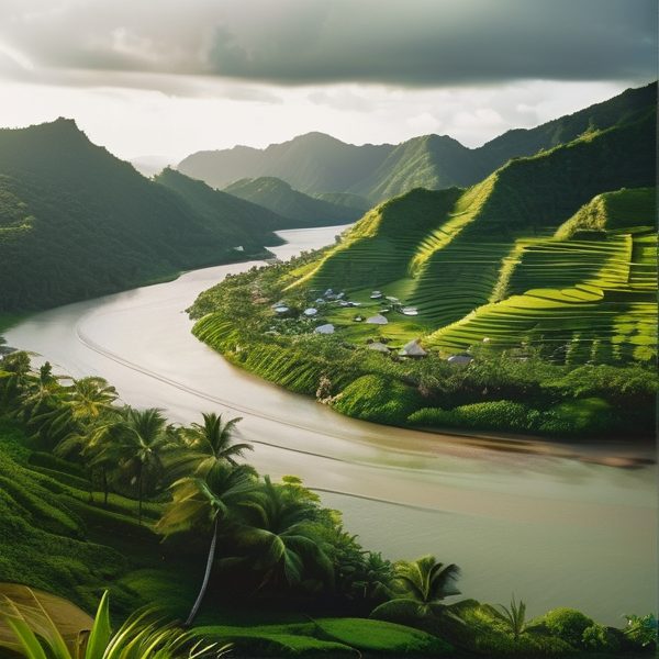 Illustrative image related to Fiji relocates ten Vuniniudrovu families to safer ground amid flood risk and river erosion.