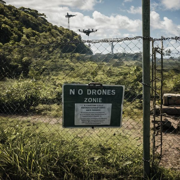 Illustrative image related to Fiji's RFMF imposes blanket drone ban on all installations, vows counter-drone measures.