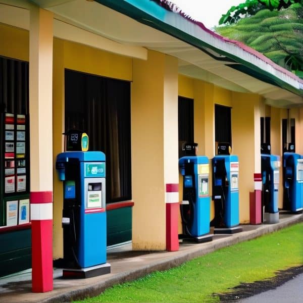 Electric vehicle charging stations in Fiji for eco-friendly transportation.