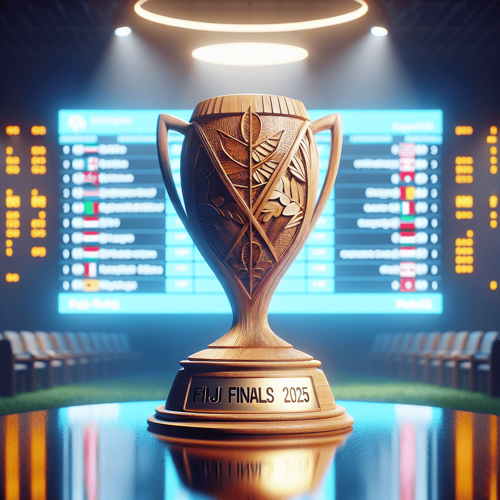 Fiji Finals 2025: Anticipation Builds as Zones Finalize Entries!