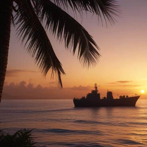 Fiji Navy Bids Farewell to Historic Ship in Environmental Initiative
