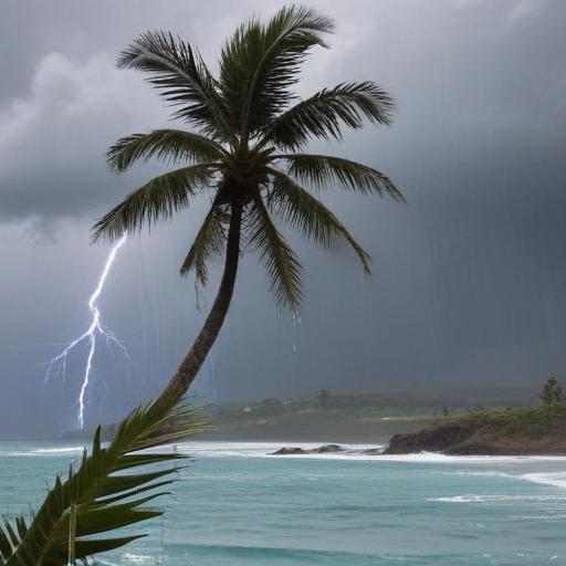 Fiji Strong Wind Warning for Coastal Areas as Southeast Winds Up to 45 km/h Bring Showers and Possible Thunderstorms