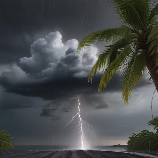 Fiji Weather Alert: Heavy Showers and Thunderstorms Expected Across Regions on March 31, 2025