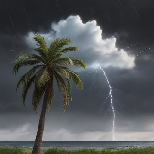 Fiji Weather Bulletin: Strong Wind Warning for Coastal Areas as Troughs Bring Showers, Thunderstorms and Potential Flash Floods