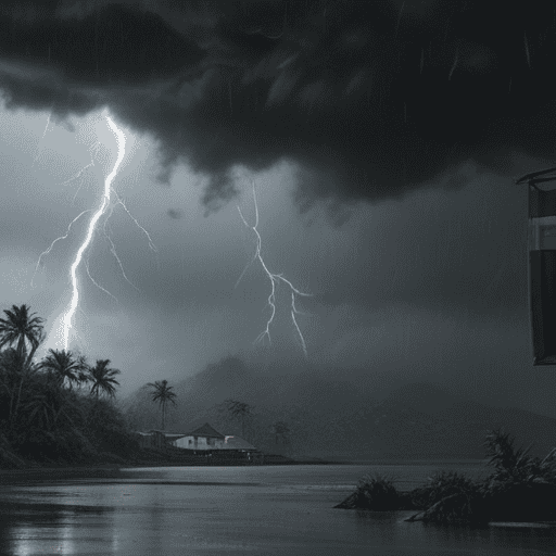 Fiji Weather Bulletin: Trough-Driven Showers, Isolated Thunderstorms and Flood Risk Across Fiji