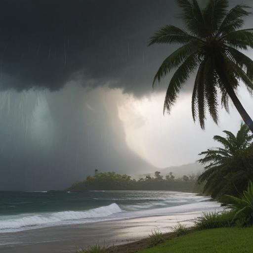 Fiji Weather Forecast: Cloudy Conditions and Showers Expected Across the Region