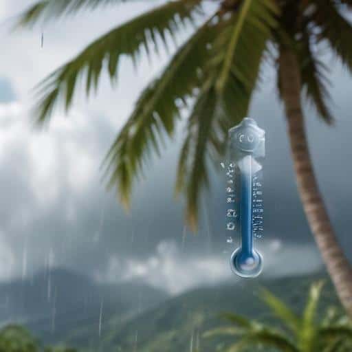 Fiji Weather Forecast: Cloudy Periods with Showers and Cool Nights Ahead