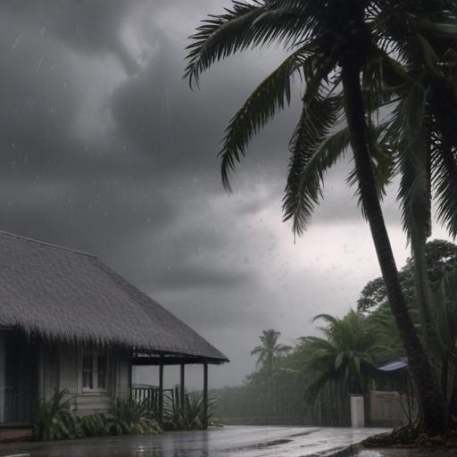 Fiji Weather Forecast: Cloudy with Showers and Thunderstorms Expected This Week