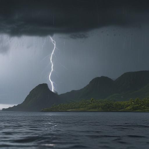 Fiji Weather Forecast: Heavy Showers and Isolated Thunderstorms with Flash Flood Risk Tomorrow Across Fiji Islands