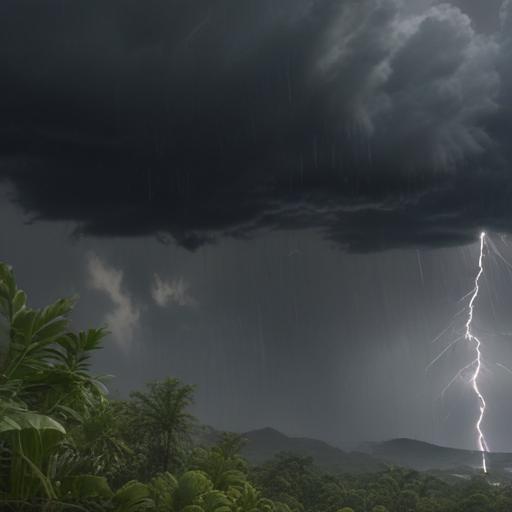 Fiji Weather Forecast: Rain and Thunderstorms Expected Today Amid Low Pressure System