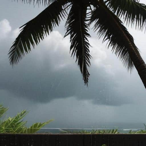 Fiji Weather Forecast: Showers and Cloudy Conditions Ahead as Trough of Low Pressure Approaches