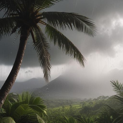 Fiji Weather Forecast: Showers and Cloudy Periods with Thunderstorms Expected for April 30, 2025