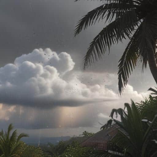 Fiji Weather Forecast: Showers and Thunderstorms Expected Across the Country