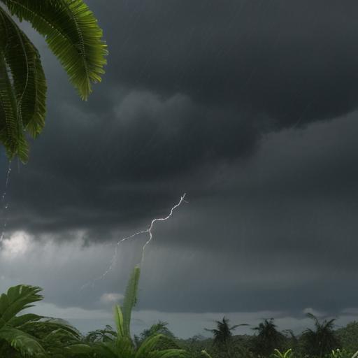 Fiji Weather Forecast: Showers, Thunderstorms, and Flash Flood Risks Expected for April 8-9, 2025