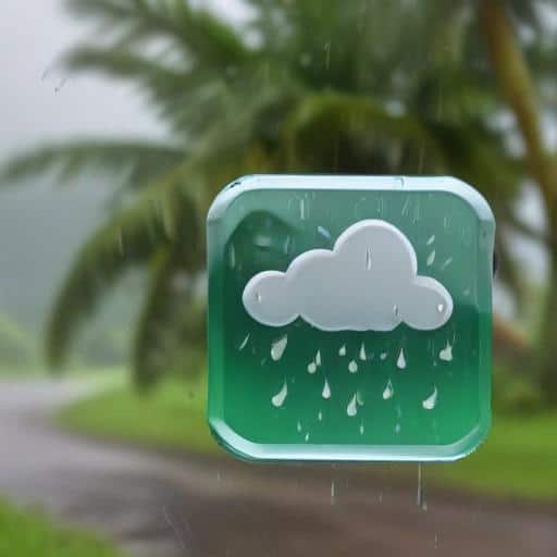 Fiji Weather: Heavy Rain Alert in Effect Across Fiji Islands with Flash Flood Risk